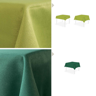 Τραπεζομάντηλο Υφασμάτινο - Monolin Verde- 150x150