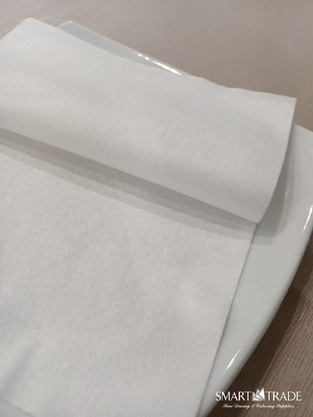 Nuvola Bianco ⫸ Spunlace Napkin White- 40x40cm